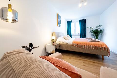Vacation home for 6: center, WiFi, TV, kitchen, NEW