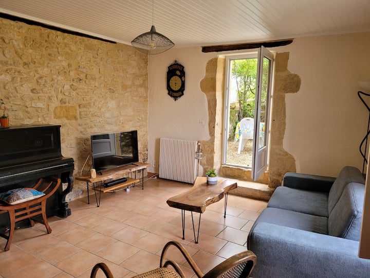 Maison De Caractère Familiale * Clim *Wifi *Bbq - Gourdon