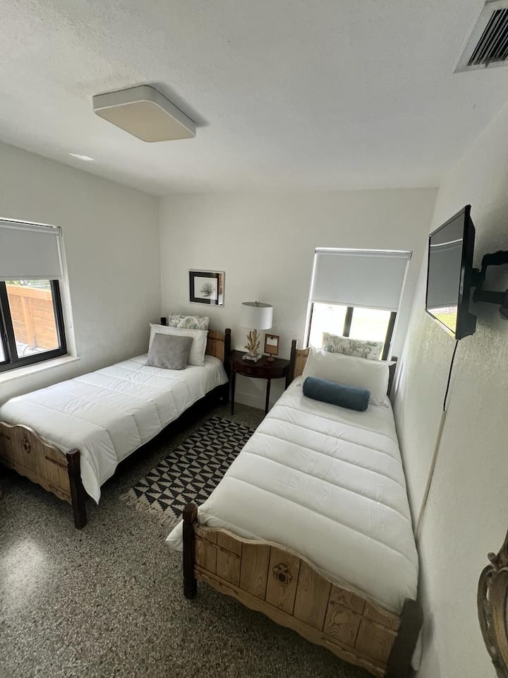 Chambre avec deux lits jumeaux
