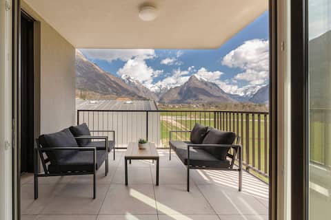 Top performing Airbnb: Apartment Bela Bovec | Luxury app /w perfect view in Čezsoča