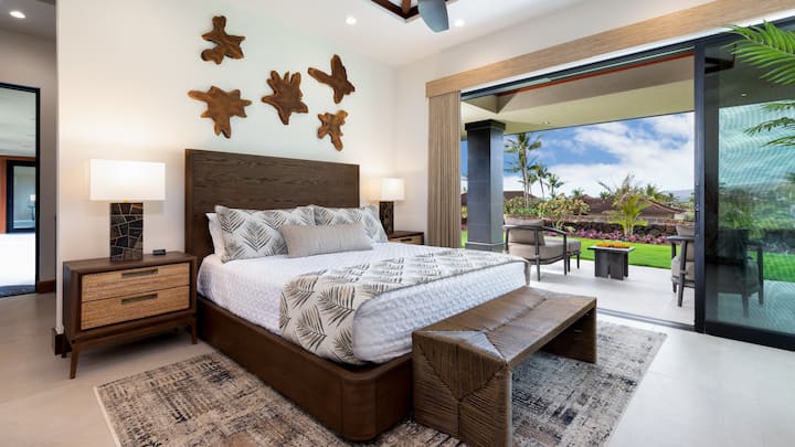 Ohana Suite Dhoma e gjumit Pesë me krevat dopio "king" dhe lanai privat