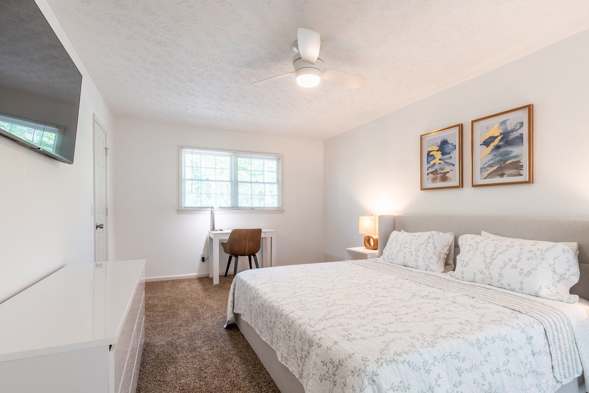 Dormitorio 1.

Cama king