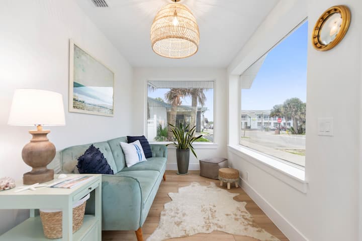Modern Surfside Bungalow With Ocean Views! - Flagler Beach, FL