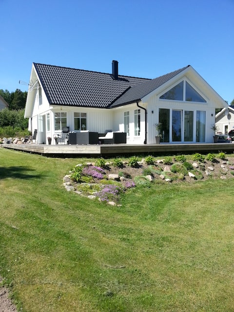 Beachfront house on Torsö