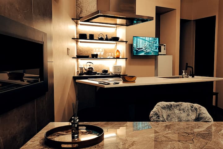Stone Point Villa Nasu: Spa/sauna/bbq/ev Charger - 栃木県
