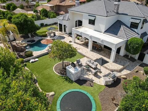 2 Separate Game Rooms-Heated Pool/Spa/B-ball Court