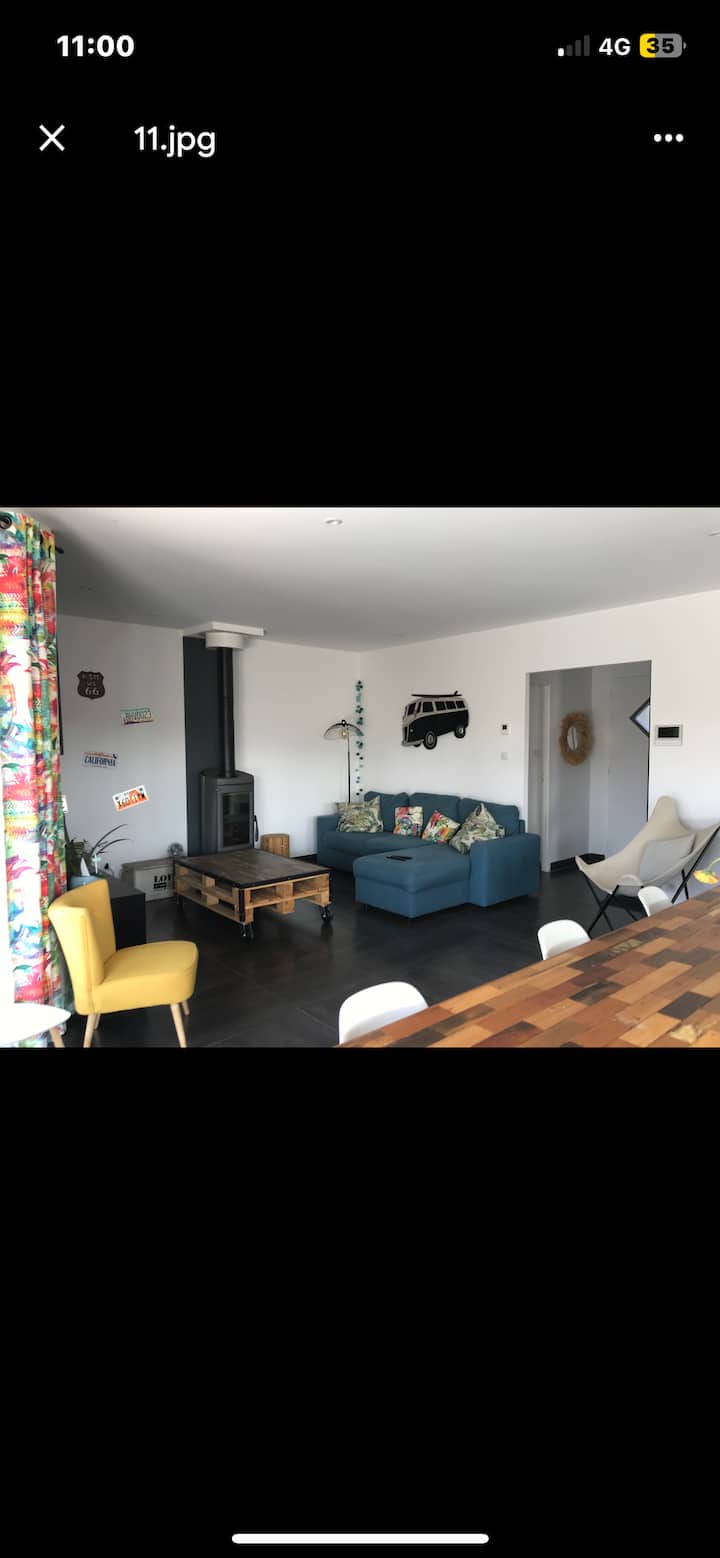 Villa Agréable Pour Détente - Belin-Béliet