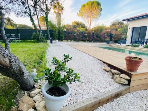 Villa/heated pool for vacation