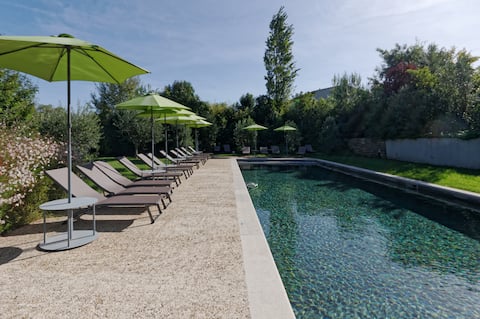 spacious accommodation in a bastide with pool A1