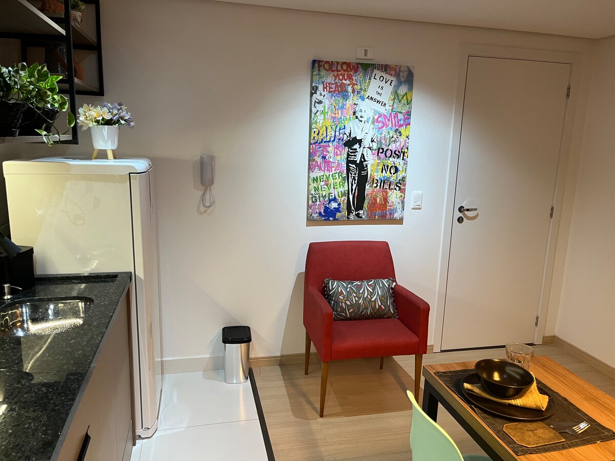Airbnb em destaque: Smart Studio Botanic Garden em Cajuru
