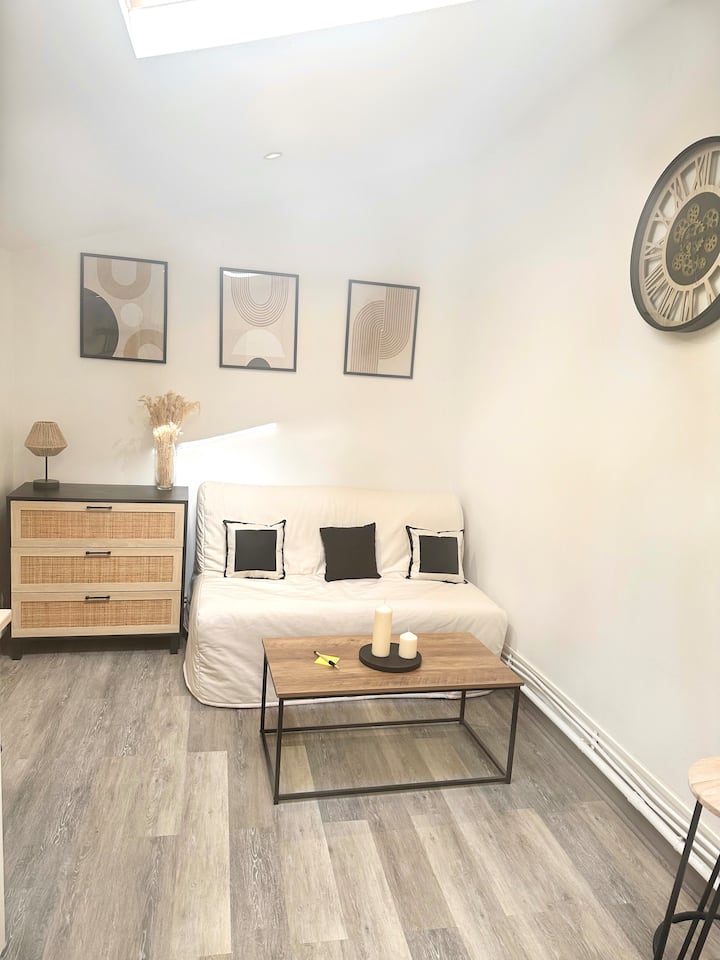 Studio Cosy Avec Jardin Aux Portes De Paris - Villejuif