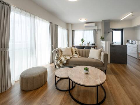 [402] Within walking distance of Okinawa Arena/Free parking available/Full kitchen cooking utensils 