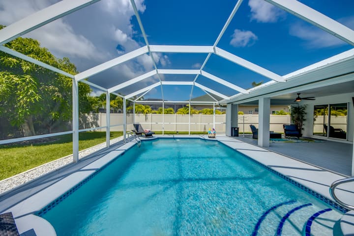 Heated Pool In Sw Cape- Cape Escape - Cape Coral, FL