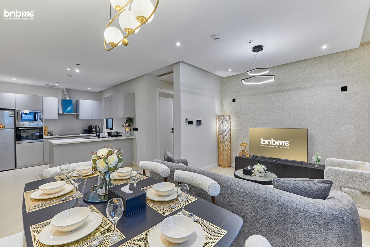 bnbmehomes | 3BR with Pvt Rooftop in Al Malqa
