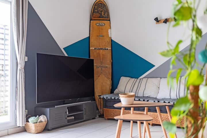 Le Surf : Triplex (T4) Parking, Rooftop Et Clim - Musée Saint-Raymond