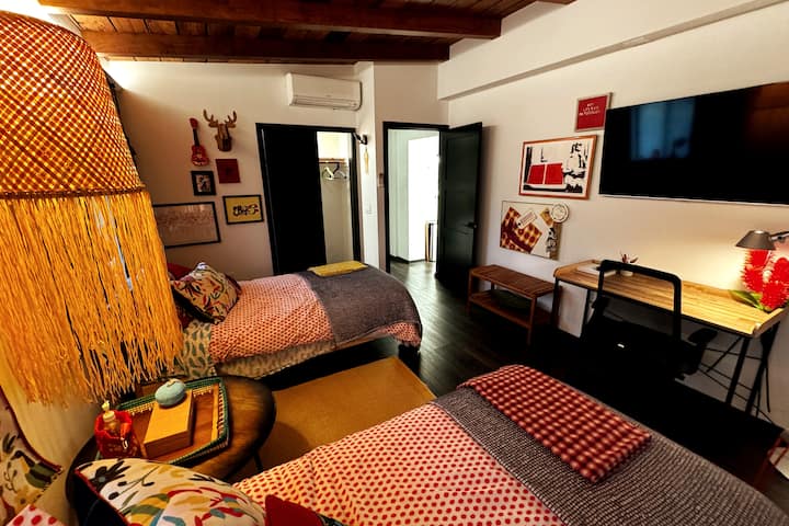 Dormitorio 2 con camas individuales. 