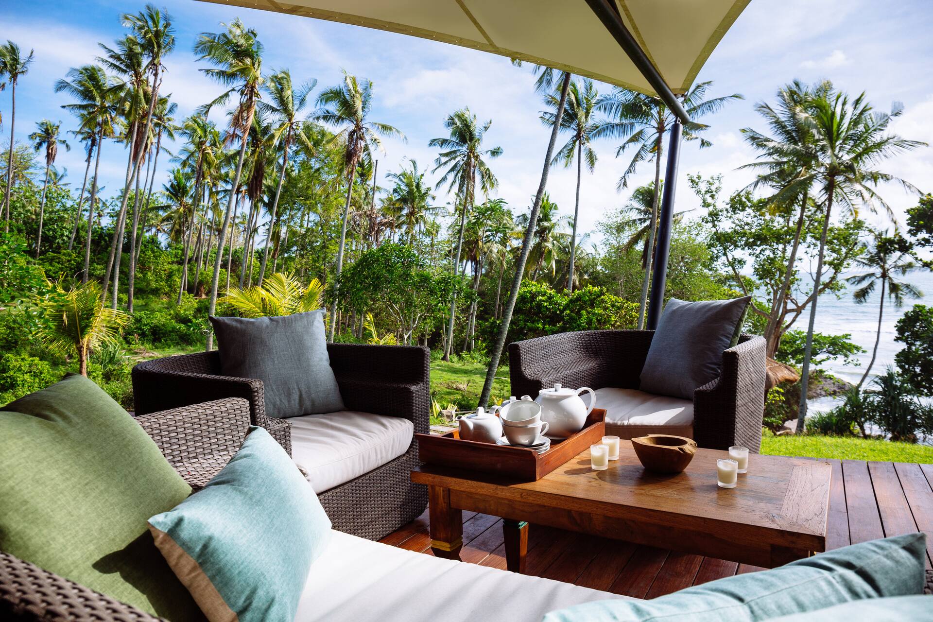 Serene Beachfront Escape 5 Bedroom Private Villa in Bali 2