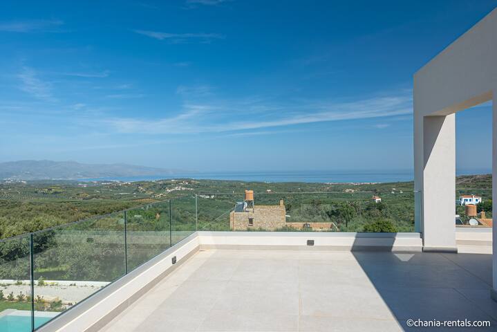Zefyros Villa, private pool, panoramic view gallery image 5