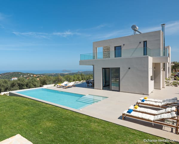 Zefyros Villa, private pool, panoramic view