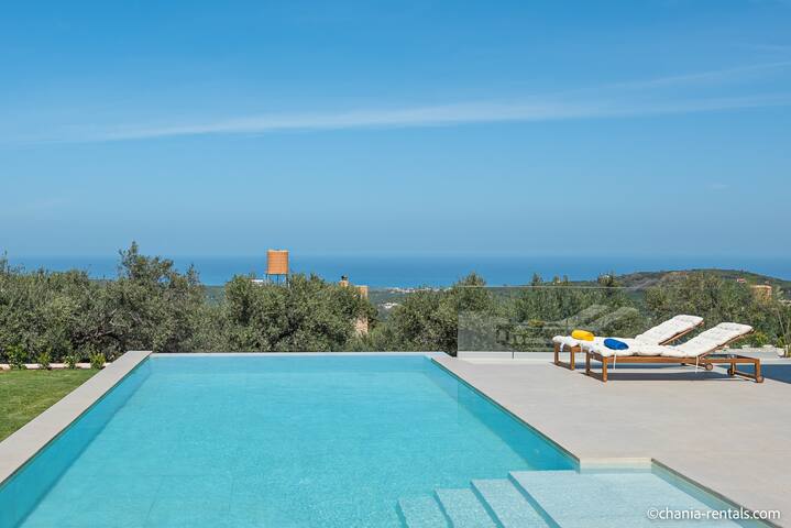 Zefyros Villa, private pool, panoramic view gallery image 4