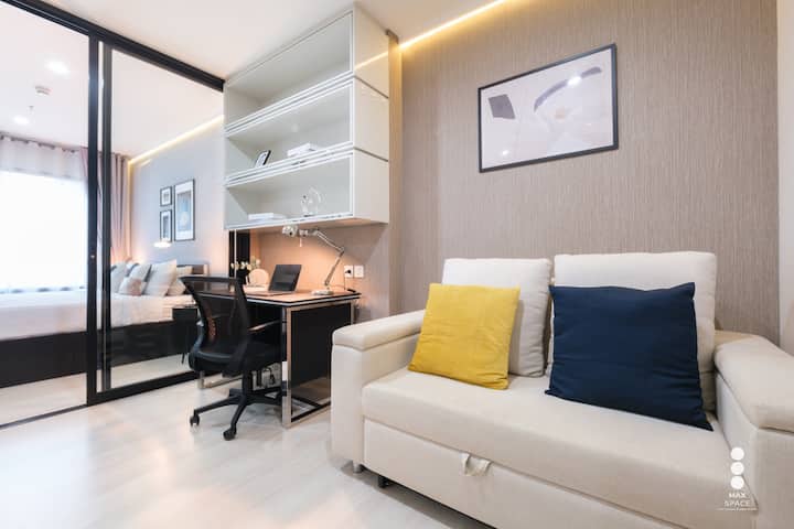 Large 1br Walk-in Closet&outdoor Pool/connect-mrt - Bangkok