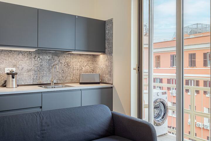 Prati Mazzini 8 pax Apt comfort gallery image 3