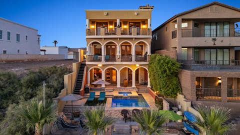 Waterfront | Pool | Spa | Views | Dock | 7 bd