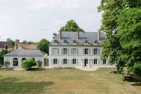 Domaine de Haute Bruyère: Manoir, swimming pool, tennis