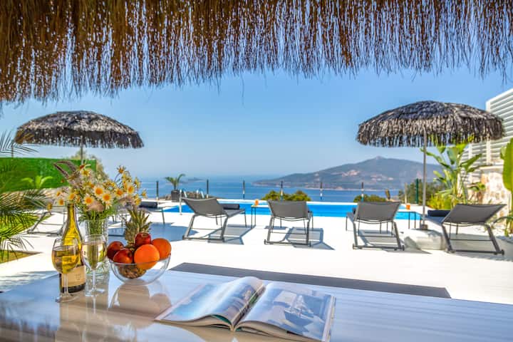 Luxury Villa Kalkan 4 Bdr - La Mer Comfort Suite - Kalkan