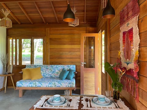 Airbnb em destaque: Forest and Sea Chalet, between Itacaré and Sargi Beaches em Uruçuca