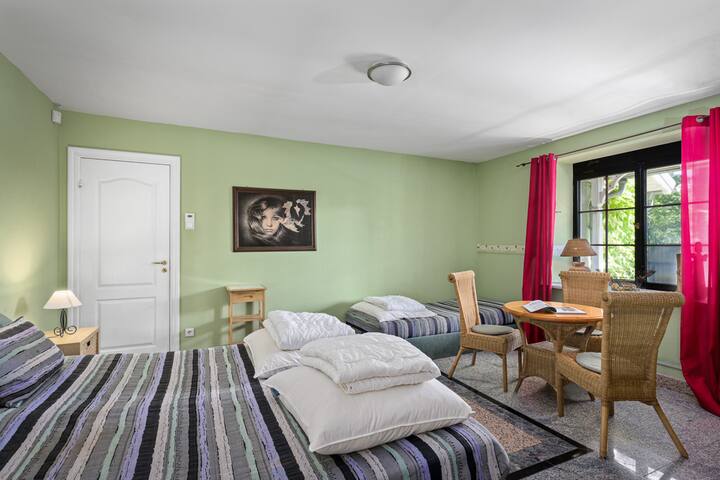 Spálňa Andrea s vlastnou kúpeľňou