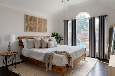 Frisco 3BR Oasis | Pool, Hot Tub + Family Games