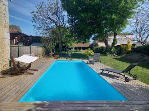 Large house in the heart of the village