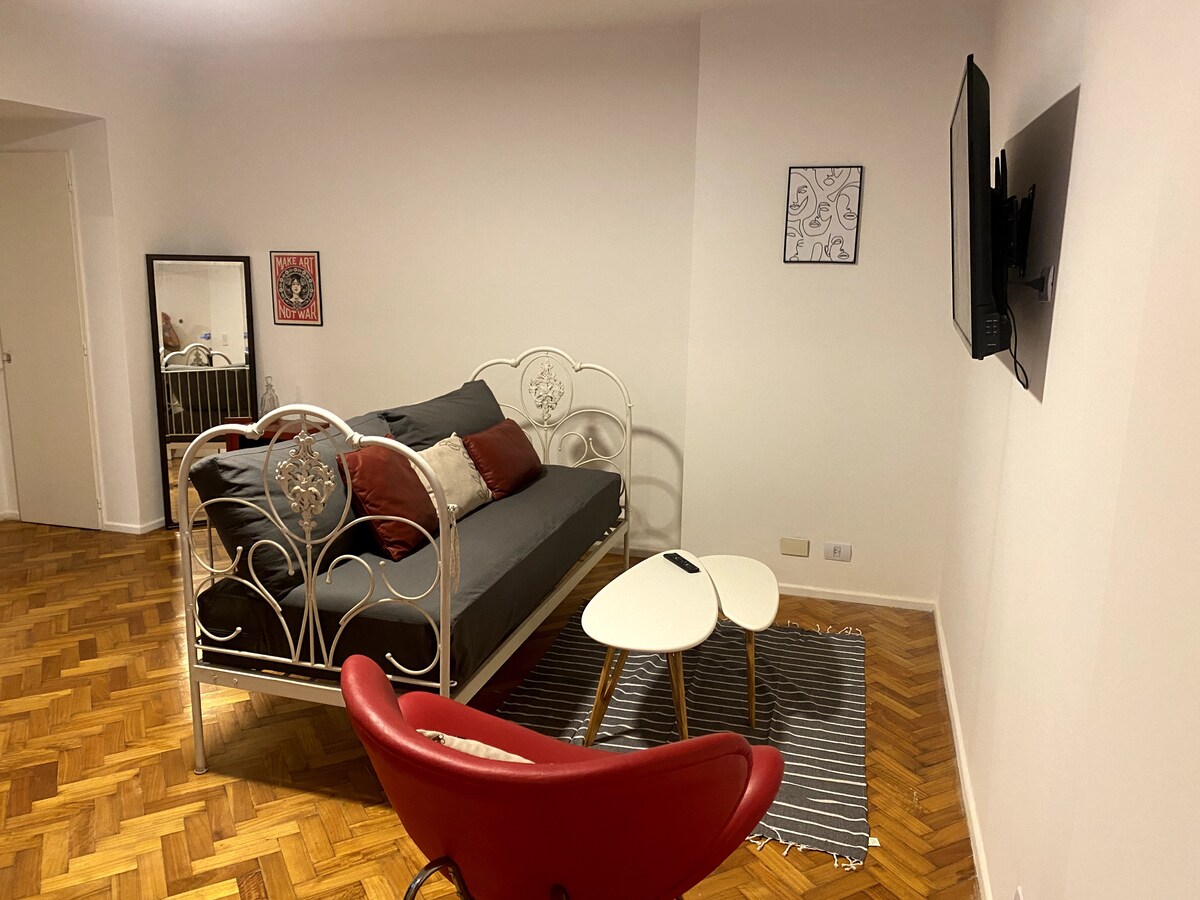 Departamento de 1 dormitorio en Recoleta