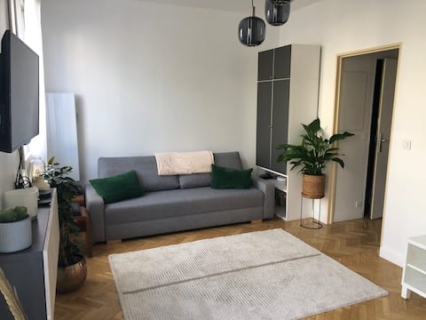 Airbnb performant: Bright and cosy studio at 10mn the center of Paris à Maisons Alfort