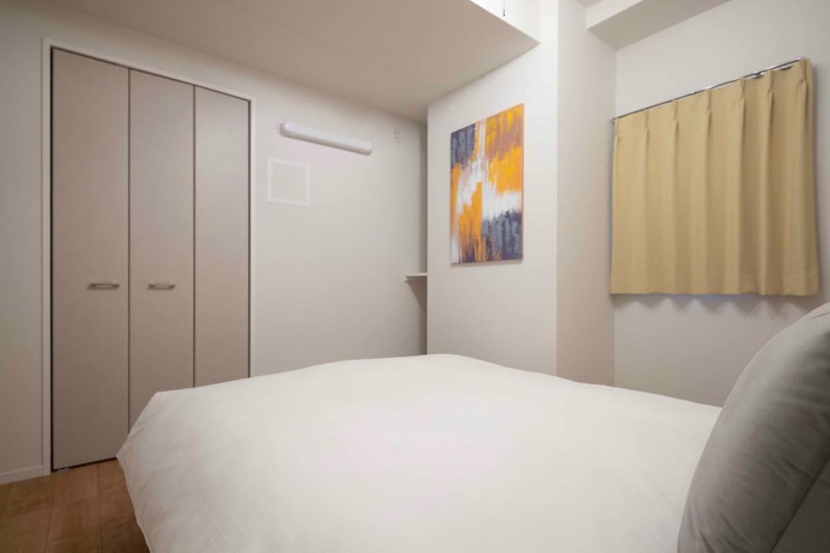oneday apartment japan アイボリー Sleek 1BD Apt w/ A/C in Kikukawa-Shinjuku Line - Apartments