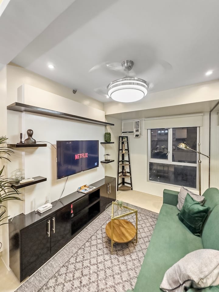 Japan-inspired 2br It Park | Washer & Fast Wi-fi - Cebu City