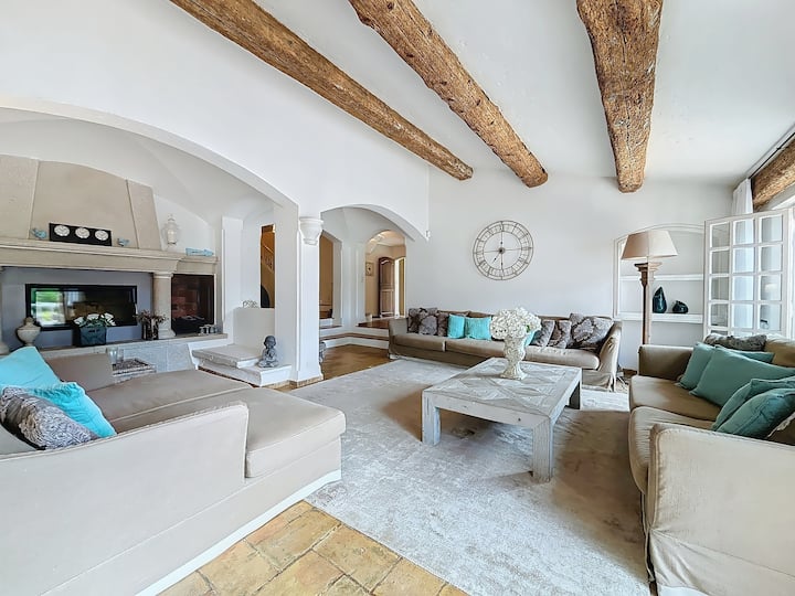Villa Familiale De Charme Piscine 10 Personnes - French Riviera