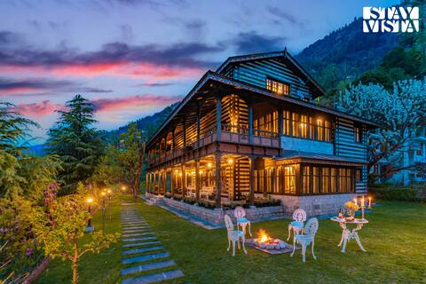 StayVista at Snowdrop House w/ Mountain View, Lawn