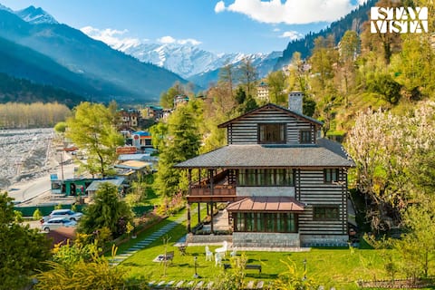 5BR Snowdrop House PetFriendly/AppleOrchard Manali