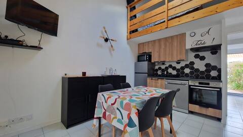 Top performing Airbnb: Nice house with terrace 5 minutes from Demoiselles beach in Saint Hilaire De Riez