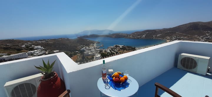 Maria's View Κυκλαδίτικο δωμάτιο με θέα - Ios