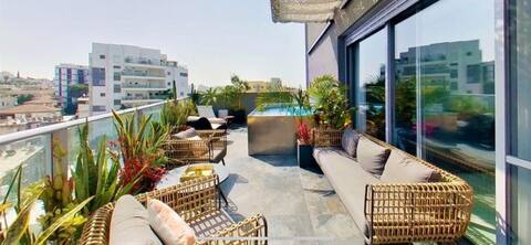 Givatayim PH 200 m2 PRVT Pool