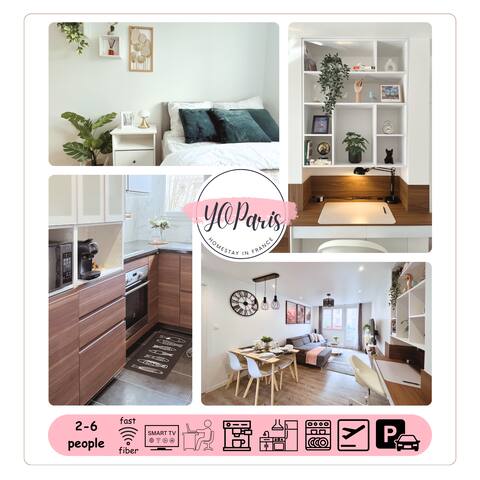 Entire New Apartment-Close Paris-2min RERB-Parking