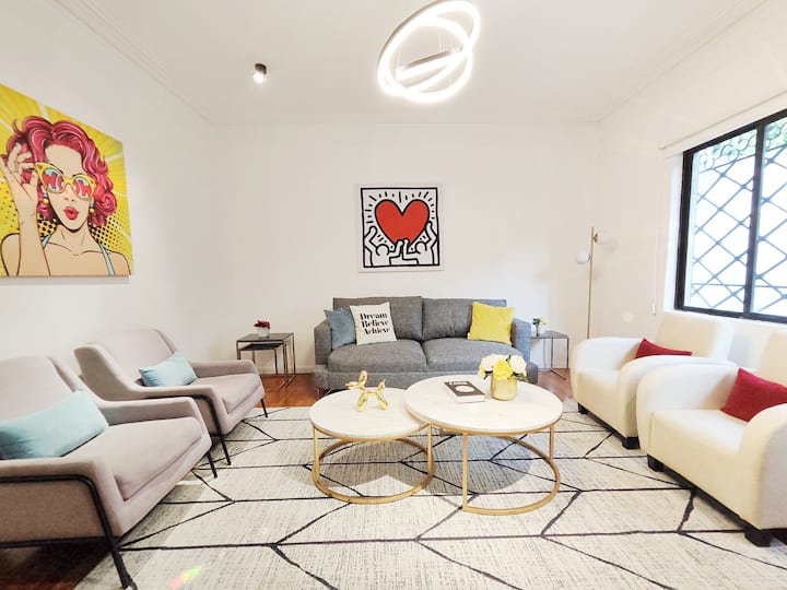 Luxury Living For Groups - 5br House Loft+terraza - Naucalpan de Juárez