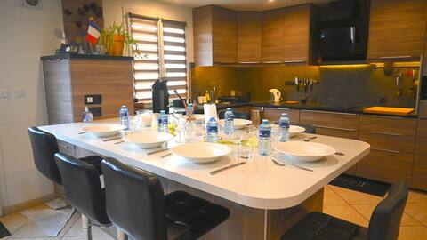 Le COZY HOUSE-7 guests-5mn Roissy CDG