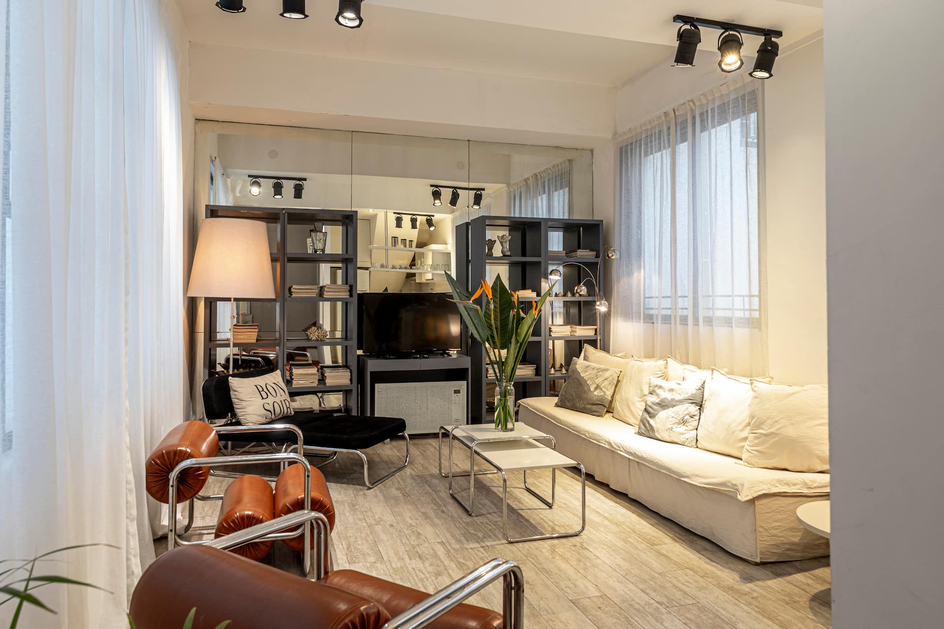 Recoleta duplex penthouse balcony