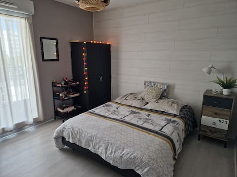 Top Airbnb: Apartment with a balcony in Toulouse