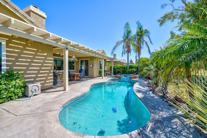 Private Pool & Hot Tub | Indian Palms 3br - 科切拉