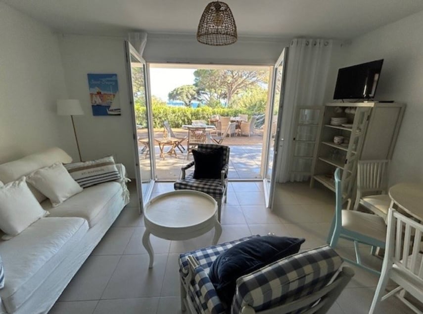 Útulná a pohodlná obývacia izba s Wi-Fi a krásnou terasou s rozlohou 30 m ²